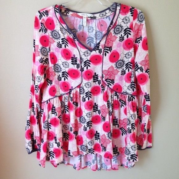 Matilda Jane Make Believe Mistletoe Tunic Size XS - Picture 2 of 10